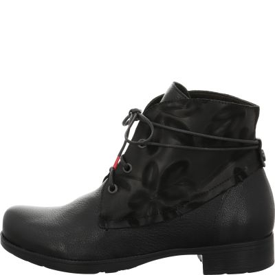 Think! DENK! Damen Stiefelette - Material: Leder in Schwarz