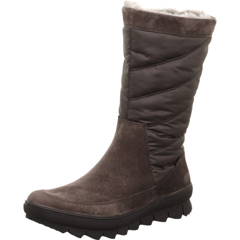Legero NOVARA Damen Stiefel - Material: Leder/Textil in Grau