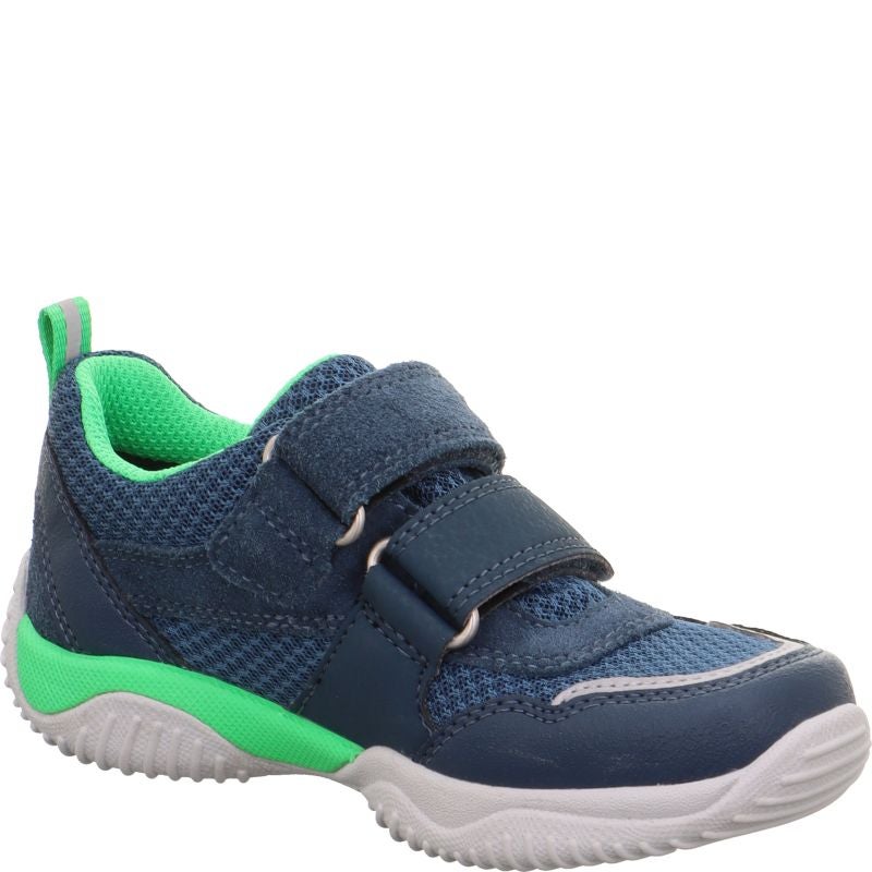 Superfit STORM  - Material: LederSonstigesMaterialTexti in Blue
