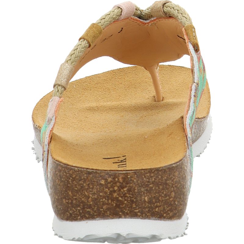 Think JULIA DAMEN Mules - Material: Leather in Multicolored
