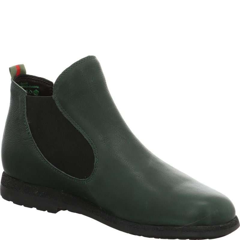 Think RENTO Woman Cheslea boot - Material: Leather in Green