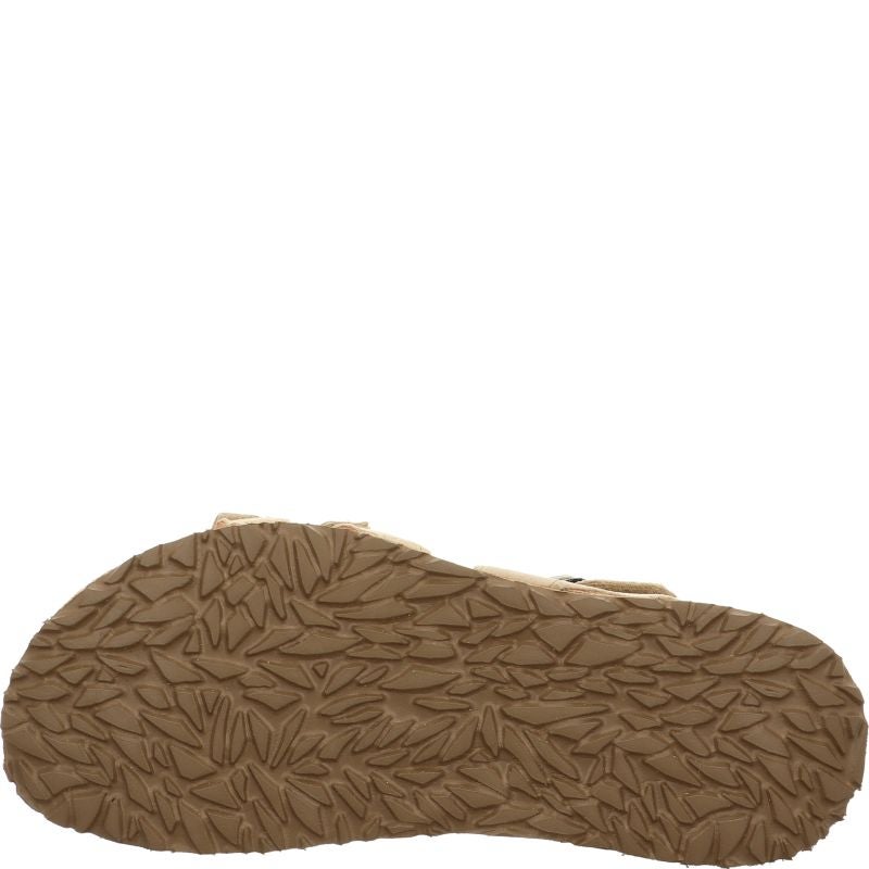 Think KOAK DAMEN Woman Strap sandal - Material: Leather in Beige