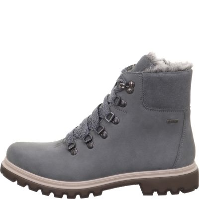 Legero MONTA Woman Lace up boot - Material: Leather in Grey