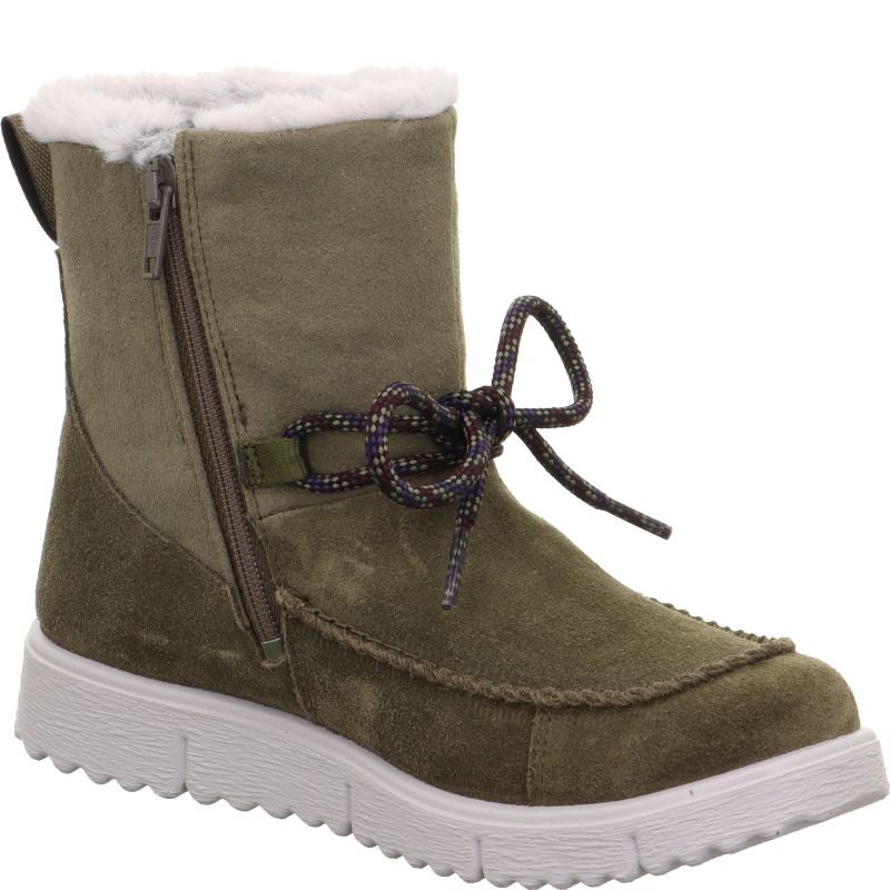 Superfit LORA Girls - Material: Leather/Textil in Green
