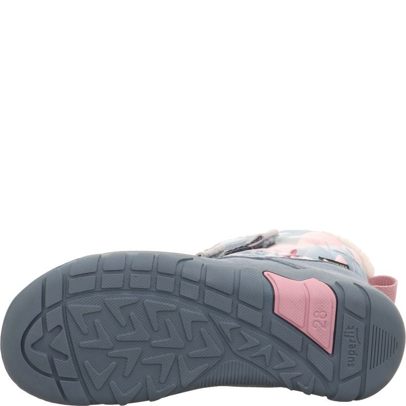 Superfit TRACE Girls Boot - Material: Textil/Sonstiges Material in Blue