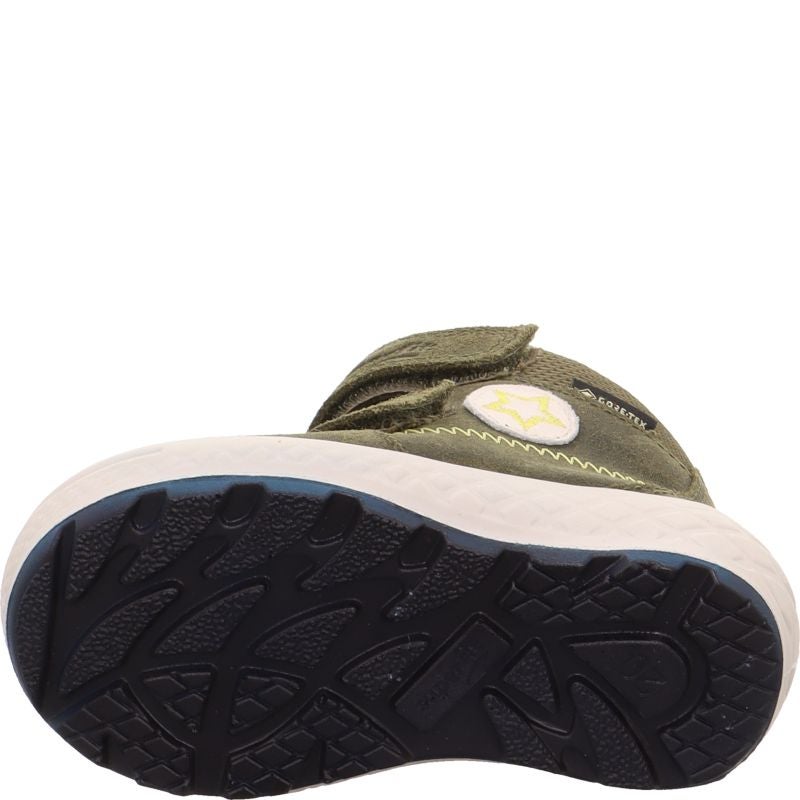 Superfit GROOVY 2.0 Boys - Material: Leather/Textil in Green