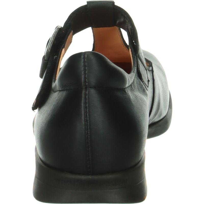 Think! PENSA DAMEN Damen Ballerina - Material: Leder in Schwarz