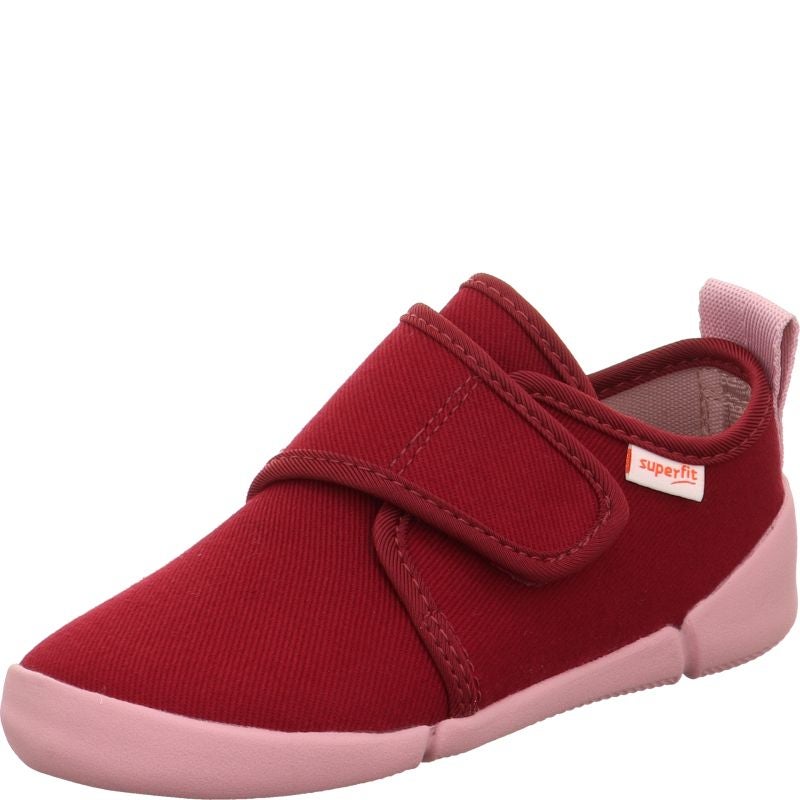 Superfit VENTI Mädchen Hausschuh - Material: Textil in Rot