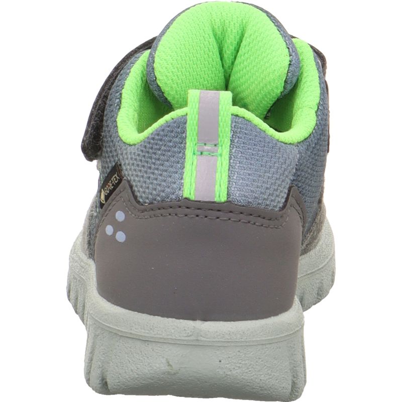 Superfit SPORT7 MINI Sneaker low - Material: Leder/Sonstiges Material/Textil in Grün