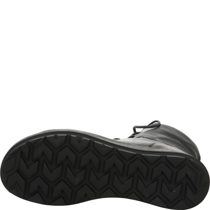 Think! COMODA Damen Stiefelette - Material: Leder in Grau