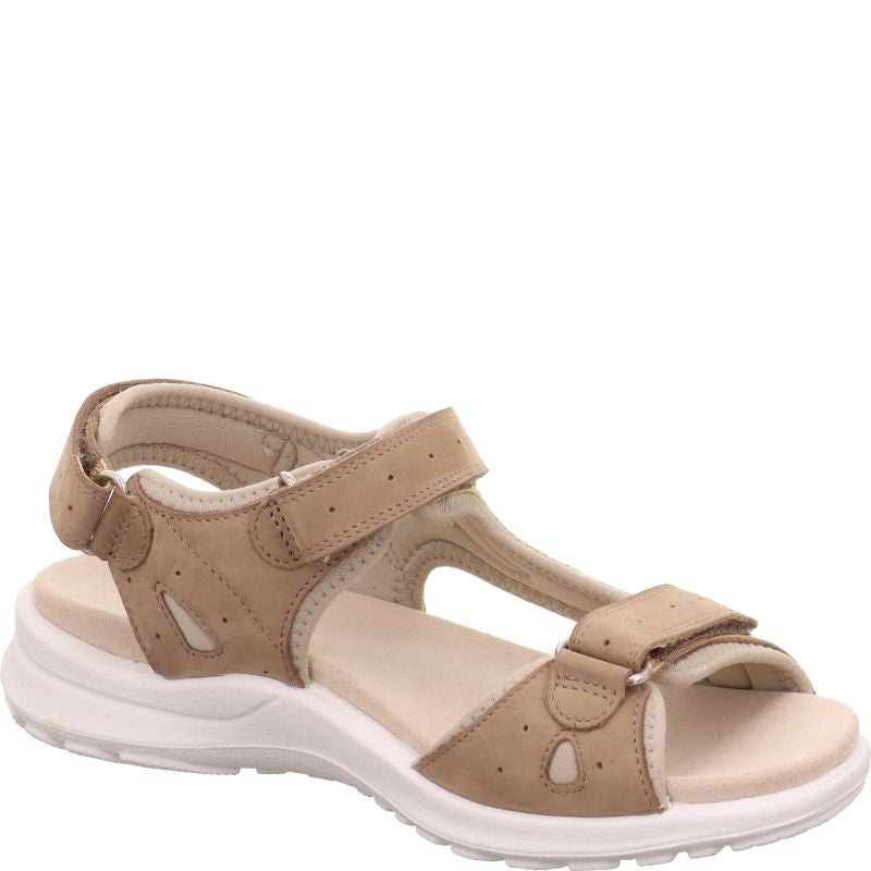 Legero SIRIS Damen Sandale - Material: Leder in Beige