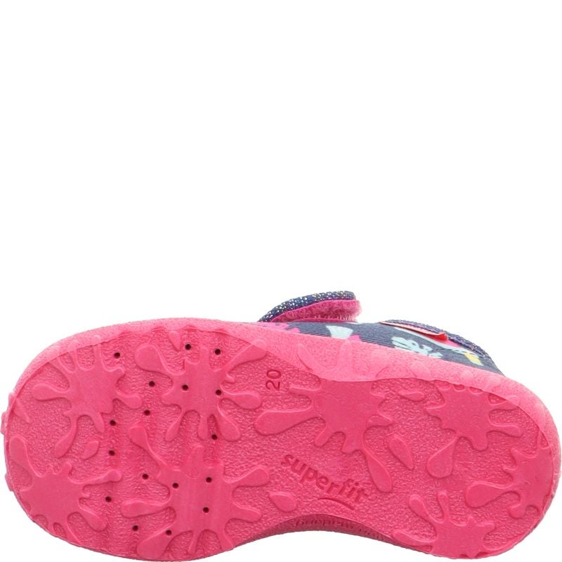 Superfit SPOTTY Girls Slipper - Material: Textile in Blue