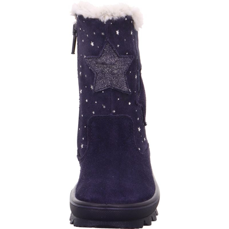 Superfit FLAVIA Girls Boot - Material: Leather/Textil in Blue