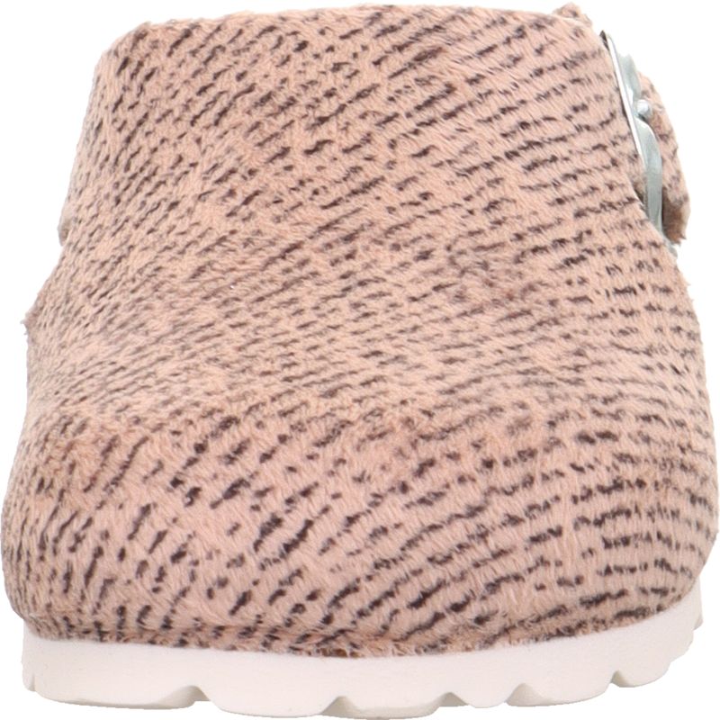 Superfit FUSSBETTPANTOFFEL Girls Clog - Material: Textile in Brown