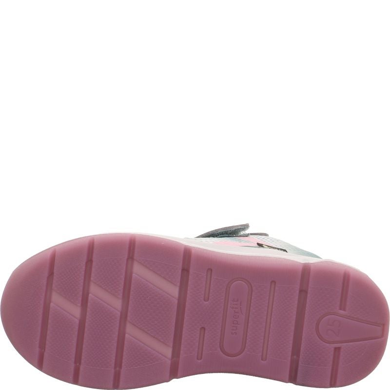 Superfit COOPER Mädchen Sneaker high - Material: Textil/Sonstiges Material in Grün