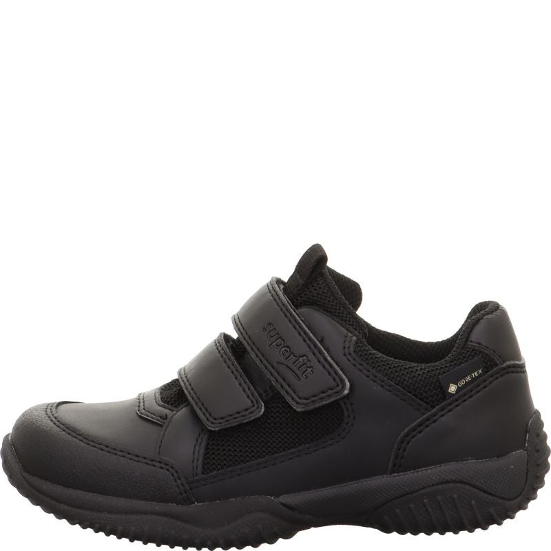 Superfit STORM Unisex, Boys Sneakers low - Material: Leder/Sonstiges Material/Texti in Black