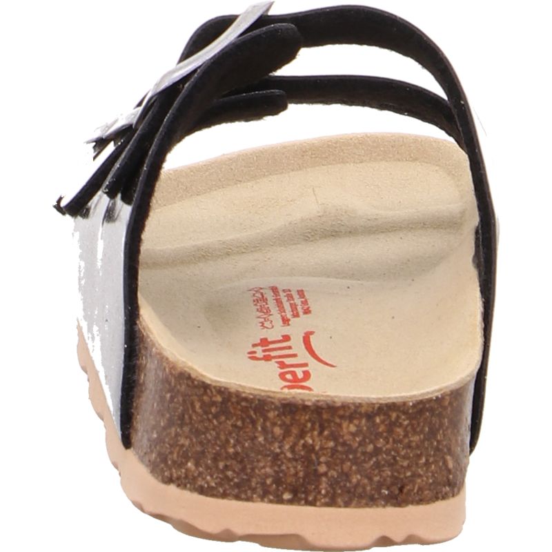 Superfit FUSSBETTPANTOFFEL Girls Slipper - Material: Sonstiges Material in Black