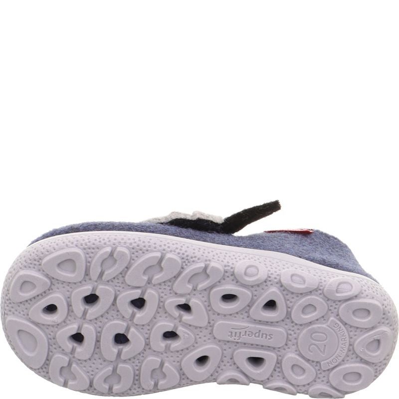 Superfit HAPPY OCTI Boys Slipper - Material: Textile in Blue