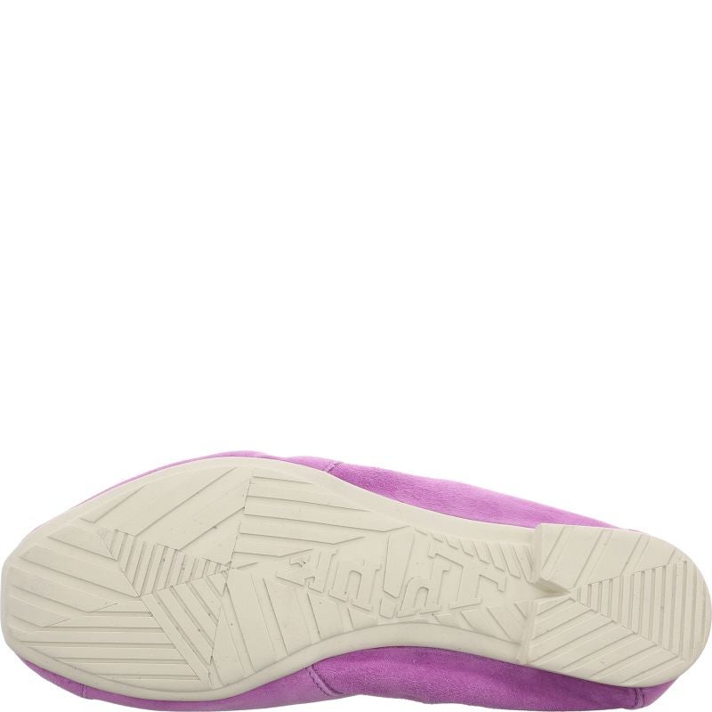 Think GAUDI Woman Ballerina - Material: Leather in Purple