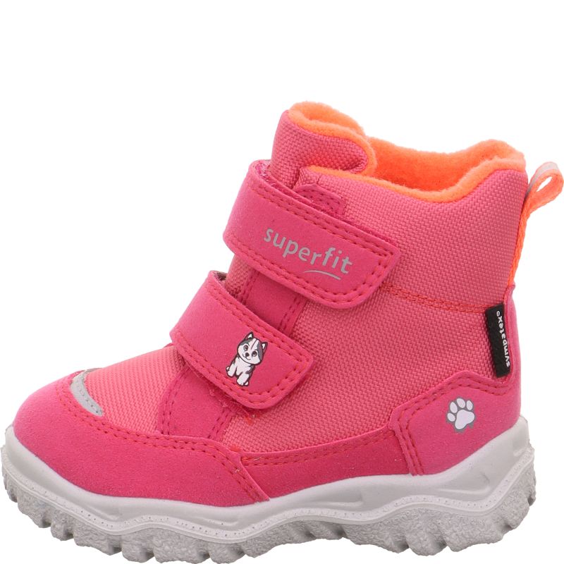 Superfit HUSKY1 Unisex | Girls Boot - Material: Textile in Pink
