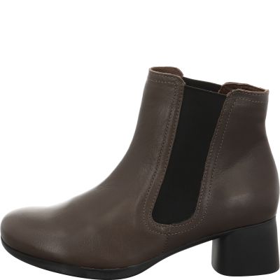 Think! NANI Damen Stiefelette - Material: Leder in Grau