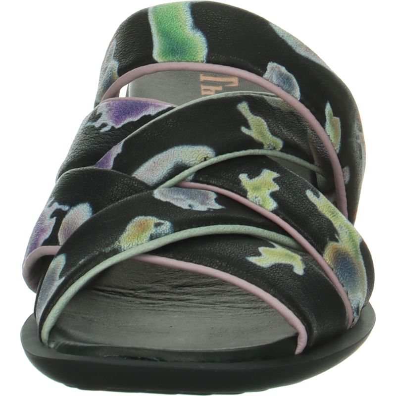 Think ZAZA Woman Mules - Material: Leather in Multi Colour