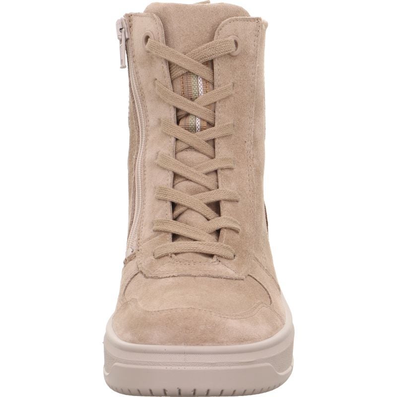 legero REJOISE Damen Schnürboots - Material: Leder in Beige