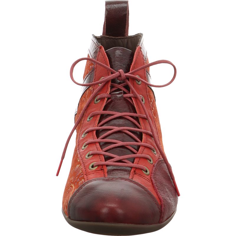 Think! GUAD2 Damen Ankle Boots - Material: Leder in Mehrfarbig