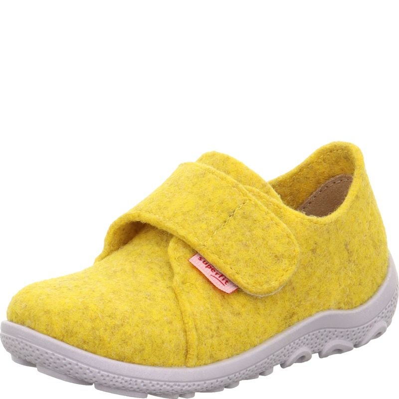 Superfit HAPPY OCTI Unisex | Girls Slipper - Material: Textile in Yellow
