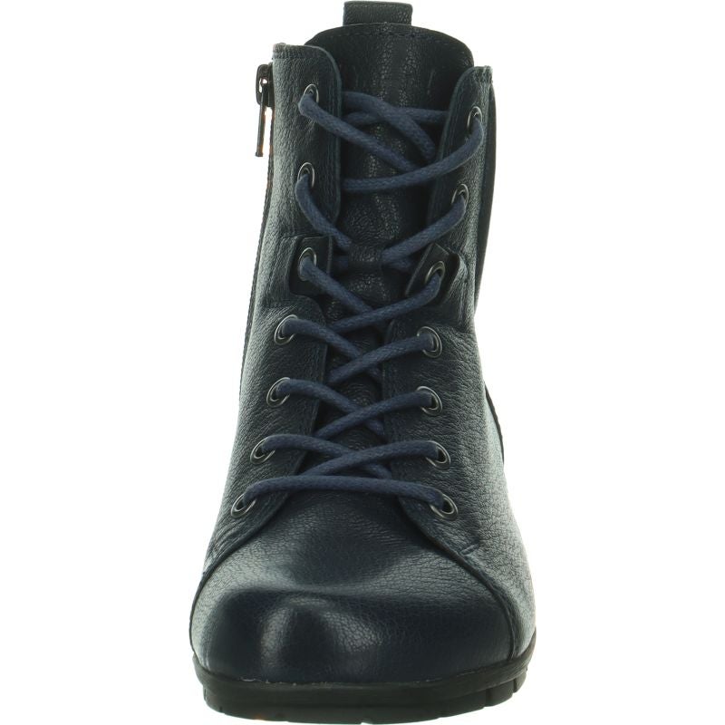 Think! MENSCHA Damen Stiefelette - Material: Leder in Blau