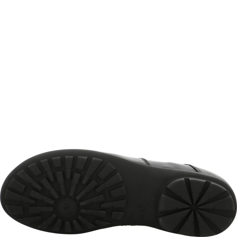 Think KONG HERREN Men Slipper - Material: Leather in Black