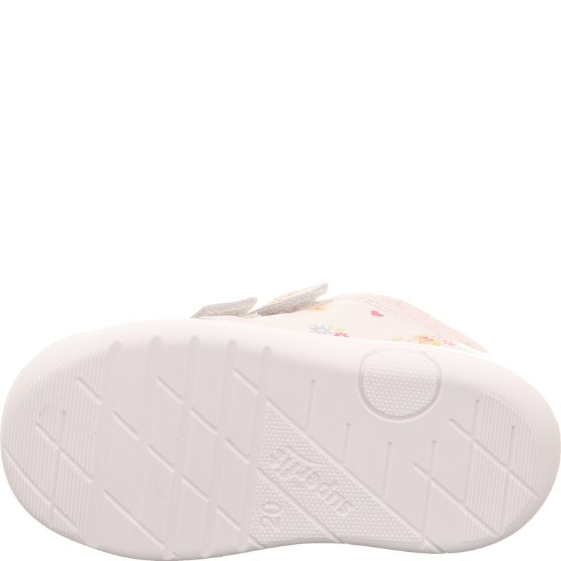 Superfit LILLO Sneaker low - Material: Leder/Textil in Weiß