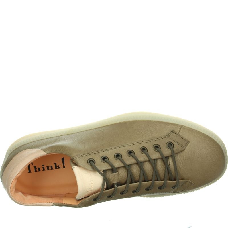 Think TURNA MEN Men Sneakers low - Material: Leather in olive