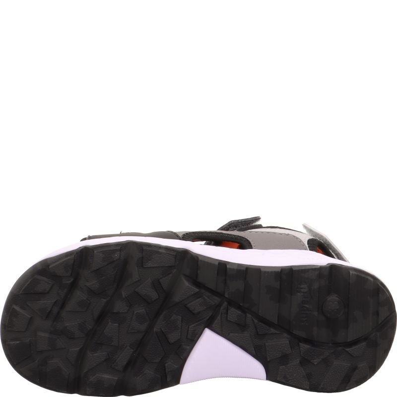 Superfit CRISSCROSS Sandal - Material: TextilSonstigesMaterial in Grey