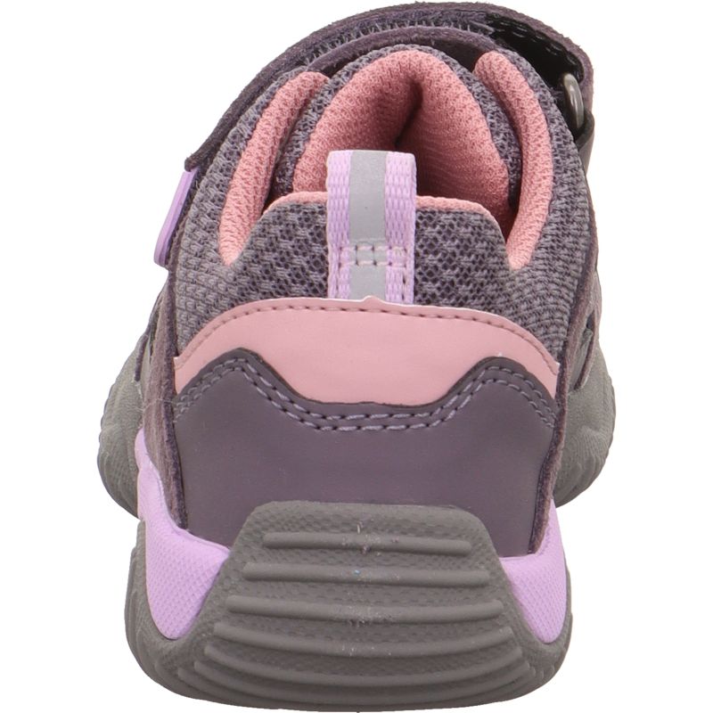 Superfit STORM Mädchen Sneaker low - Material: Leder/Sonstiges Material/Textil in Lila