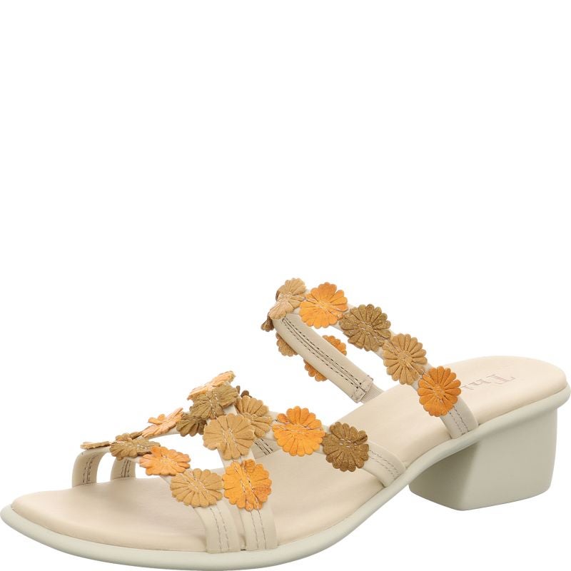 Think! VIVI Damen Pantolette - Material: Leder in Grau