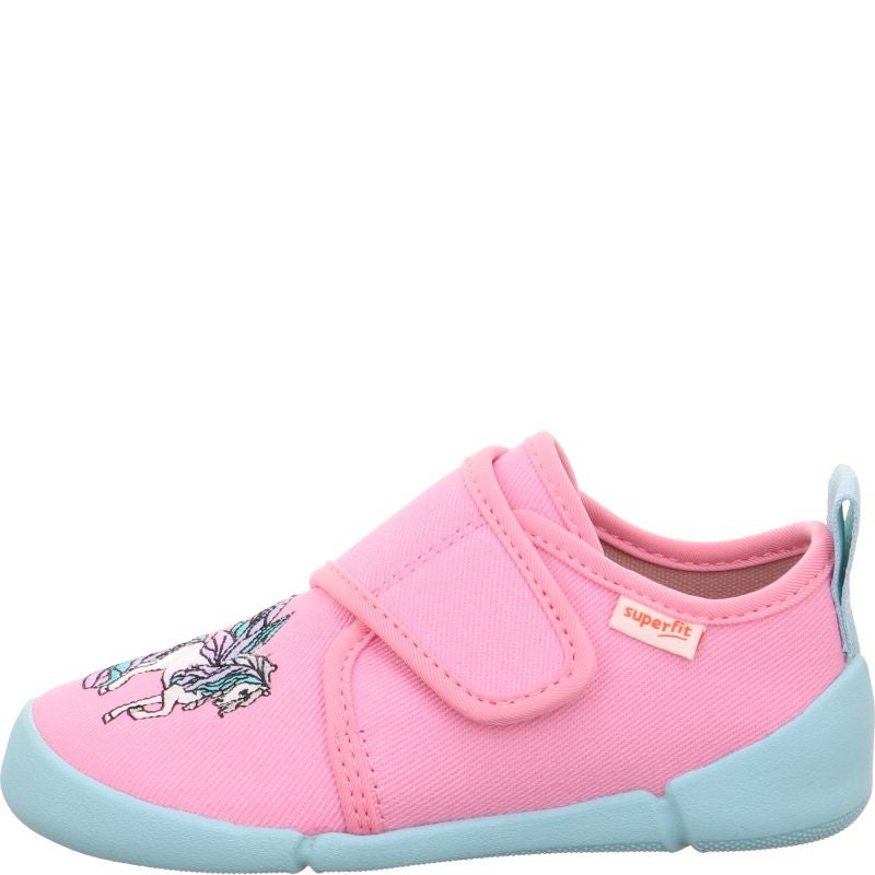 Superfit VENTI Girls Slipper - Material: Textile in Rose