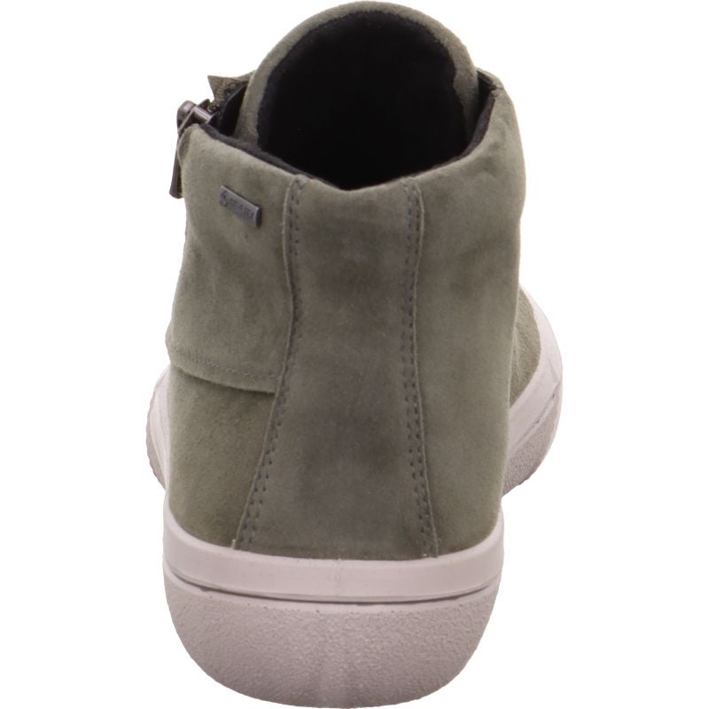 Legero FRESH Damen Sneaker high - Material: Leder in Grün