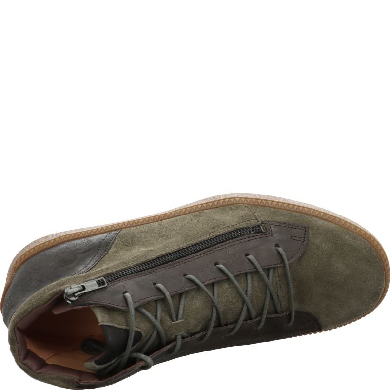 Think! TURNA MEN Men Sneakers high - Material: Leather in Olive