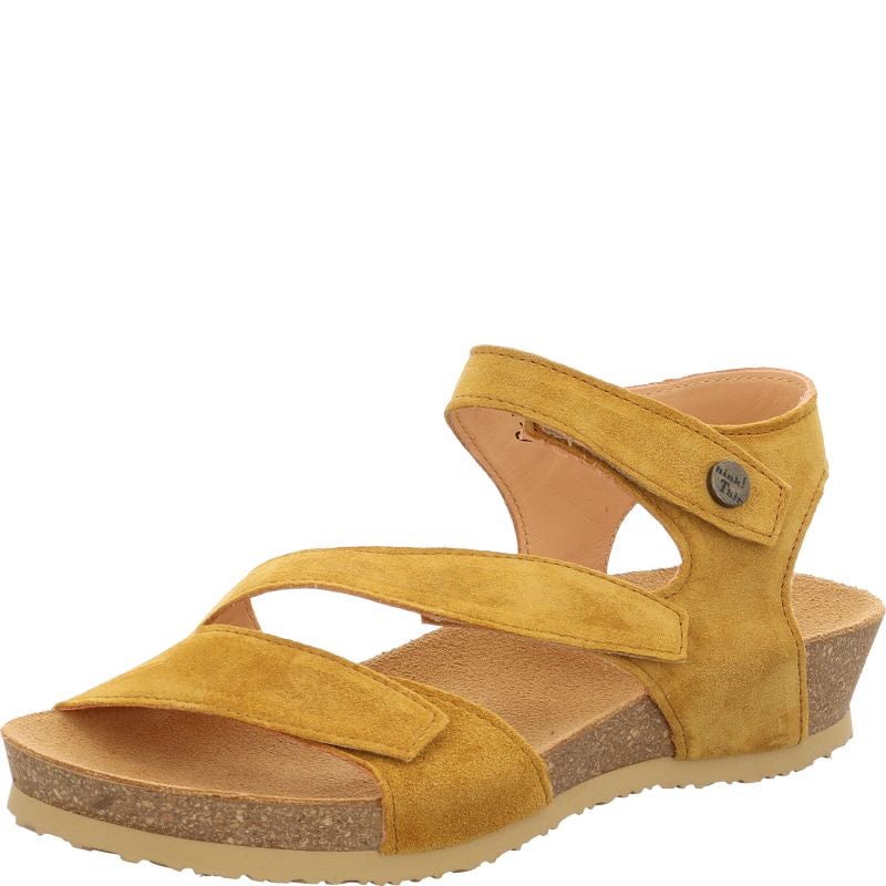Think DUMIA Woman Strap sandal - Material: Leather in Brown