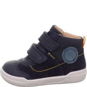 Superfit SUPERFREE Unisex, Boys Sneakers high - Material: Leather/Textil in Blue