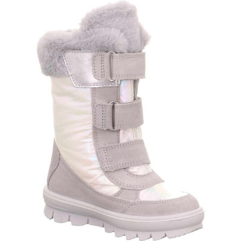 Superfit FLAVIA Girls Boot - Material: Leather/Textil in Grey