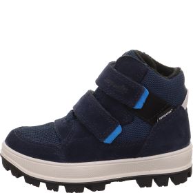 Superfit TEDD Jungen Boots - Material: Leder/Textil in Blau