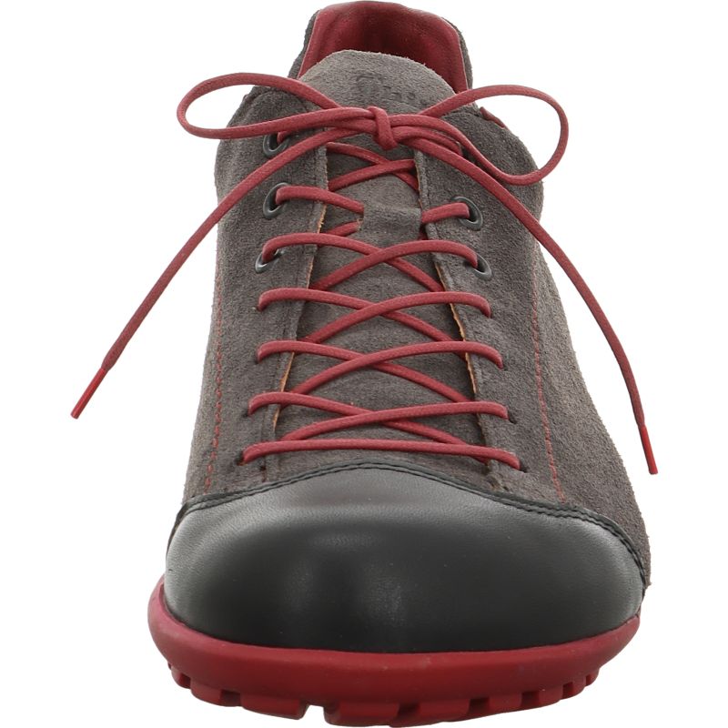 Think KONG HERREN Men Lace up shoe - Material: Leather in Black