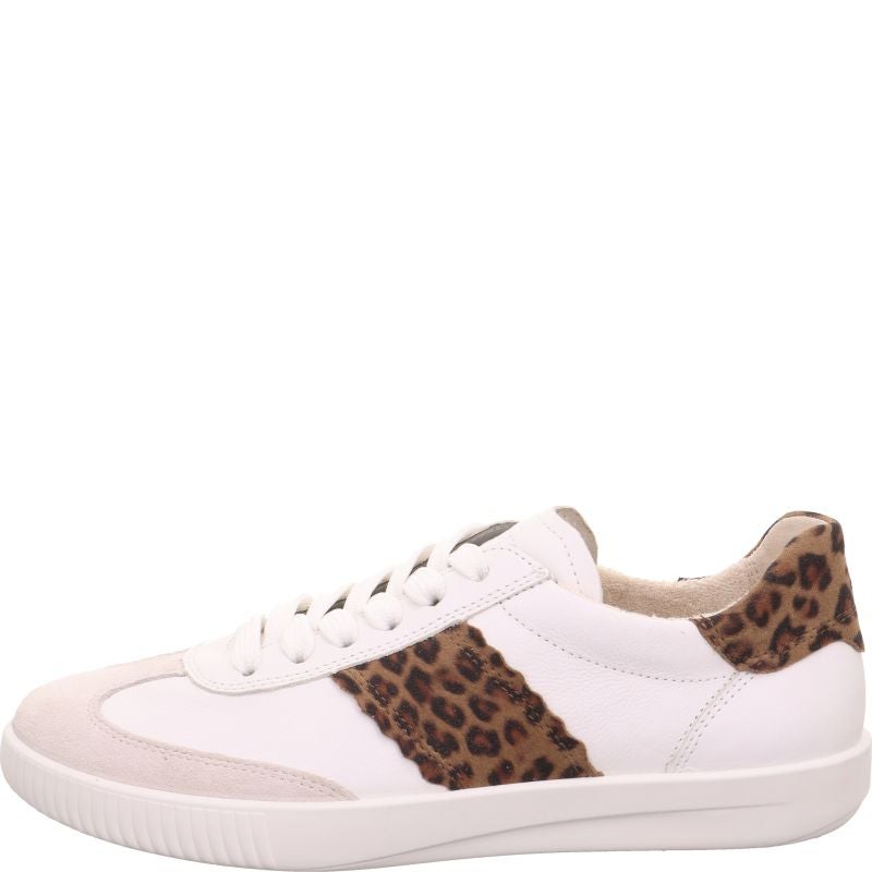 Legero SILENCE Damen Sneaker low - Material: Leder in Weiß