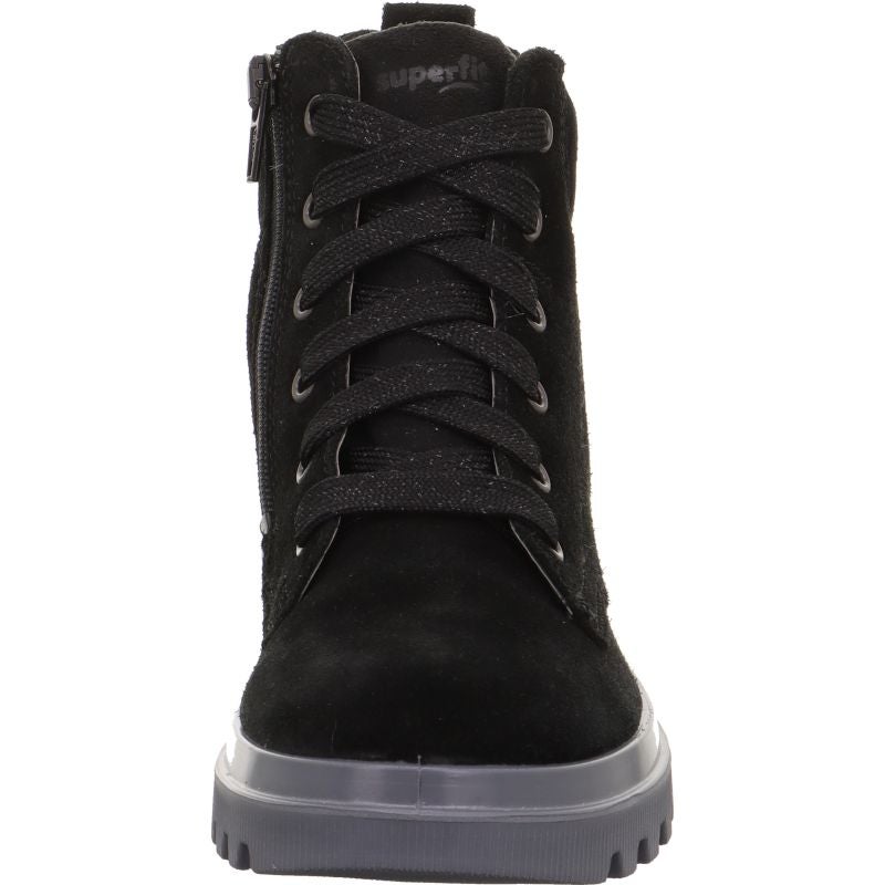 Superfit ABBY NOVA Mädchen Boots - Material: Leder/Textil in Schwarz
