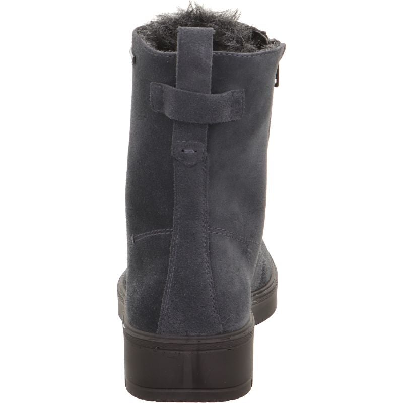 Legero MYSTIC Damen Schnürboots - Material: Leder in Grau