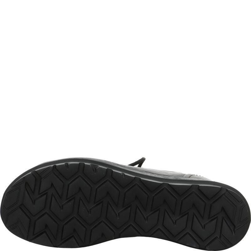 Think COMODA Woman Lace up shoe - Material: Leather in Black