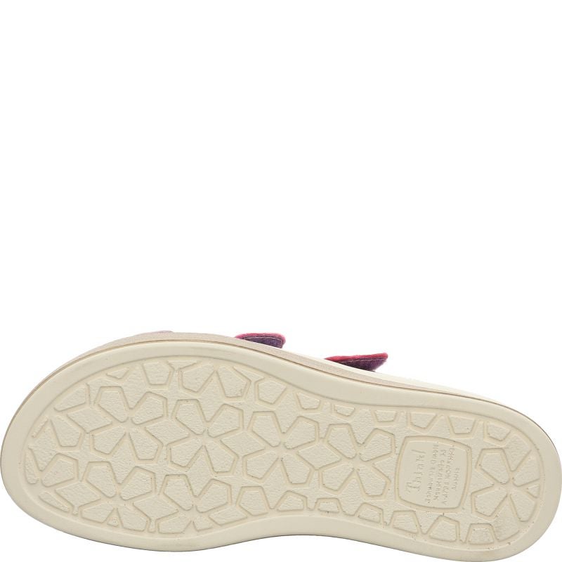 Think! MEGGIE Damen Pantolette - Material: Leder in Rosa