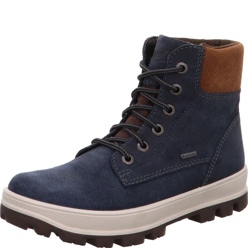 Superfit TEDD Boys Boot - Material: Leather/Textil in Blue